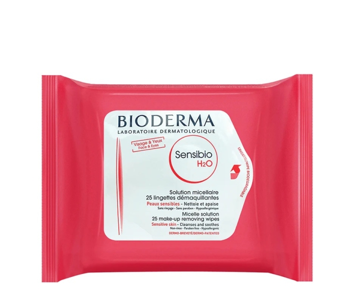 Bioderma Sensibio H2O Biodegradable Wipes 25 Pcs