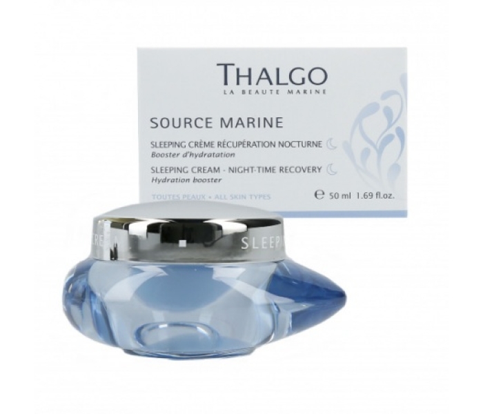 Crema de noapte pentru ten Thalgo Source Marine Sleeping, 50ml