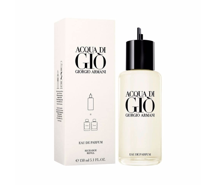 Aqua di Gio, Barbati, Eau de parfum, Refill, 150 ml