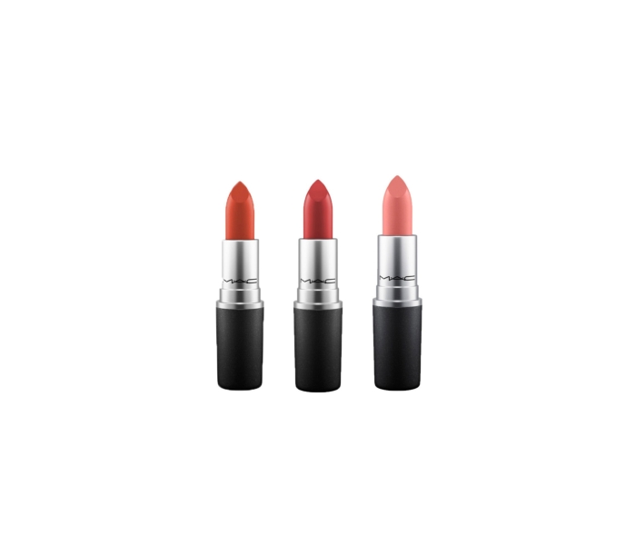 Mac Lipstick X 3: Deep Reds