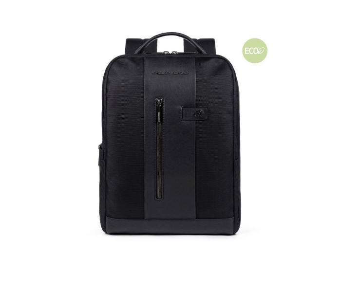 Piquadro Ca4818Br2/N - Computer Backpack In Recycled Fabric With Ipad? 42021299 - Briefcase, Suitcase, Document Holder In Nylon And Leather