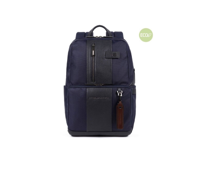 Piquadro Ca3214Br2Bm/Blu - Laptop And Ipad? Backpack In Recycled Fabric With 42021299 - Briefcase, Suitcase, Document Holder In Nylon And Leather