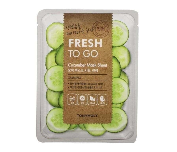 Fresh To Go Cucumber, Femei, Masca hidratanta, 25 g