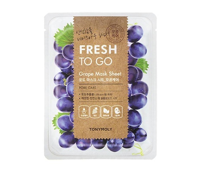 Fresh To Go Grape, Femei, Masca hidratanta, 25 g
