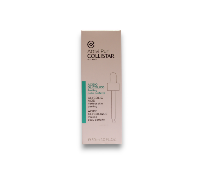 Collistar, Pure Actives, Glycolic Acid, Peeling, Night, Serum, For Face & Neck, 30 ml
