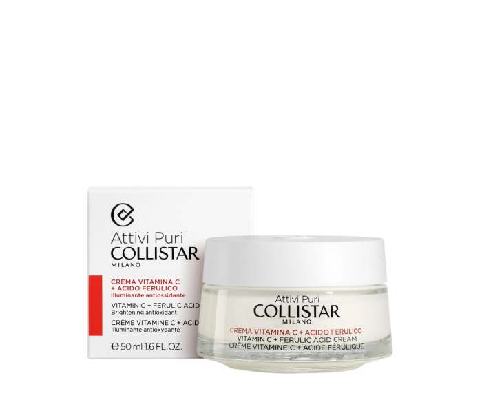 Collistar, Pure Actives, Vitamin C & Feluric Acid, Radiant/Hydrated & Revitalized, Day, Cream, For Face, 50 ml